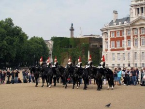 Changing of the Guard at the Horse Guards Parade London