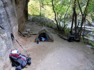 Camp 5 The Narrows Zion National Park