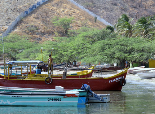 Fishing boats Taganga, Colombia